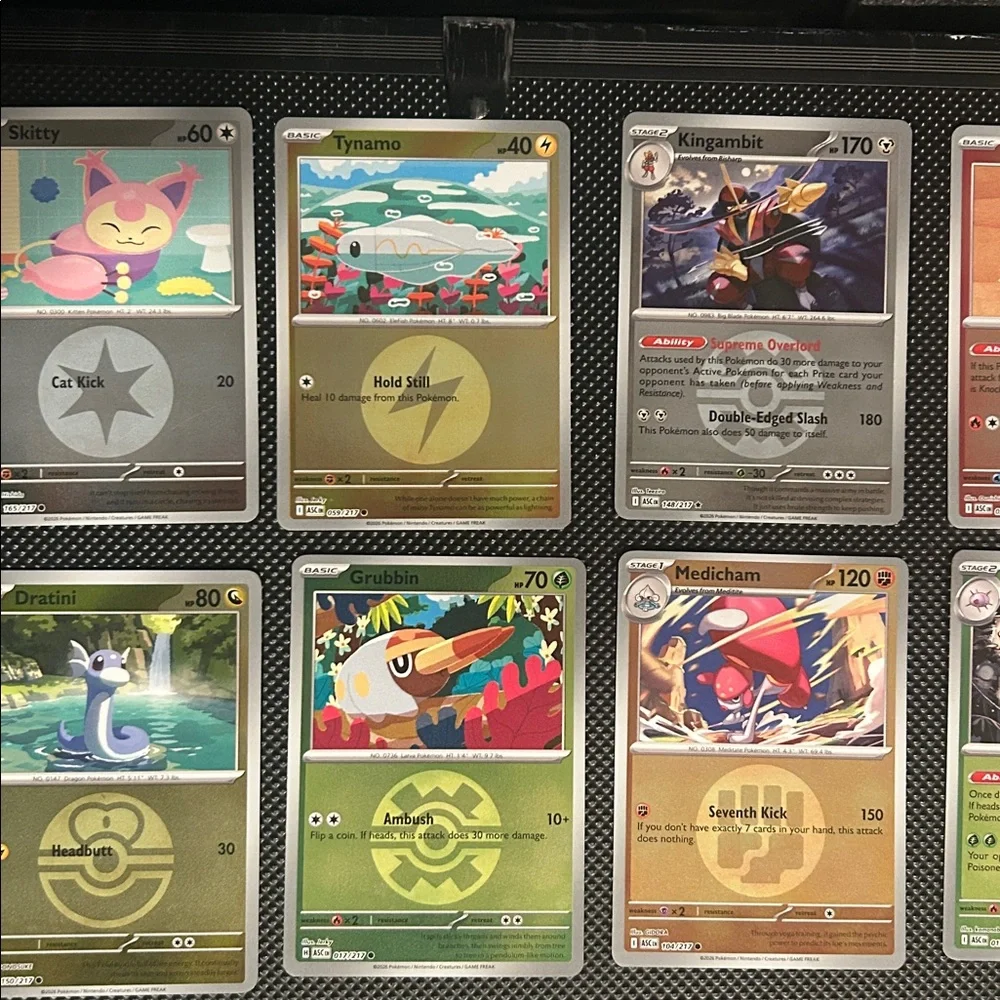 Pokemon Reverse Holo lot 10 cards from Mega Evolutions: Ascended Heroes Set M/NM